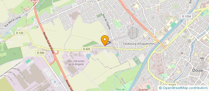 localisation de l'entreprise NAMATHINA  CUINCY