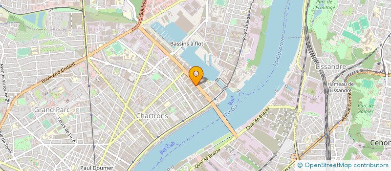 localisation de l'entreprise NAMAXE STORE BORDEAUX NORD à BORDEAUX
