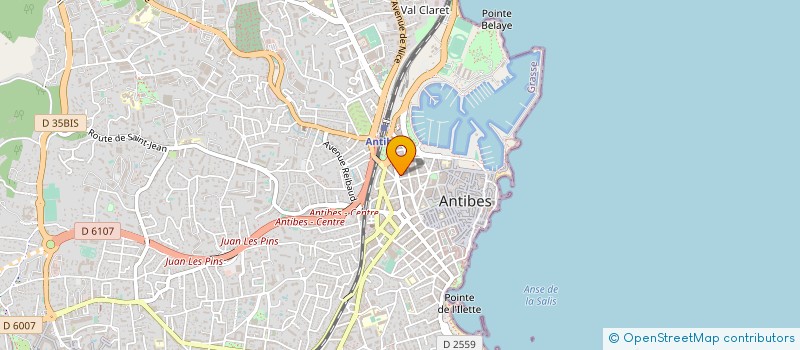 localisation de l'entreprise NAMCHENG à ANTIBES