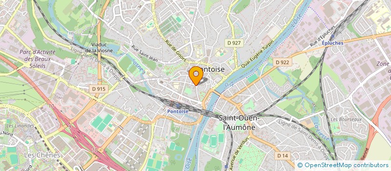 localisation de l'entreprise NAMDAM PARTENAIRES  PONTOISE