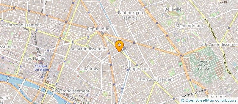 localisation de l'entreprise NAME  PARIS