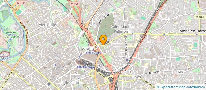 localisation de l'entreprise NAME IMMOBILIER à LILLE
