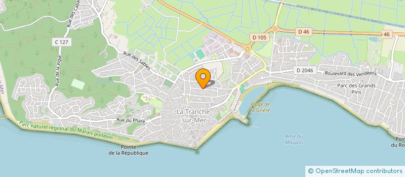 localisation de l'entreprise NAME'S à LA TRANCHE-SUR-MER