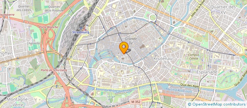 localisation de l'entreprise NAMEHO à STRASBOURG