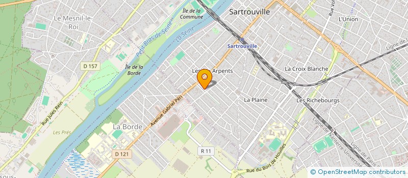 localisation de l'entreprise NAMEVO  SARTROUVILLE