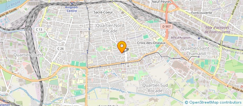 localisation de l'entreprise NAMEX IMPORT  AVIGNON