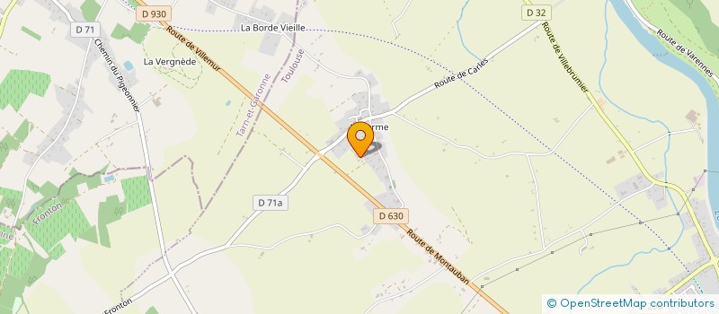 localisation de l'entreprise NAMI à VILLEMUR-SUR-TARN