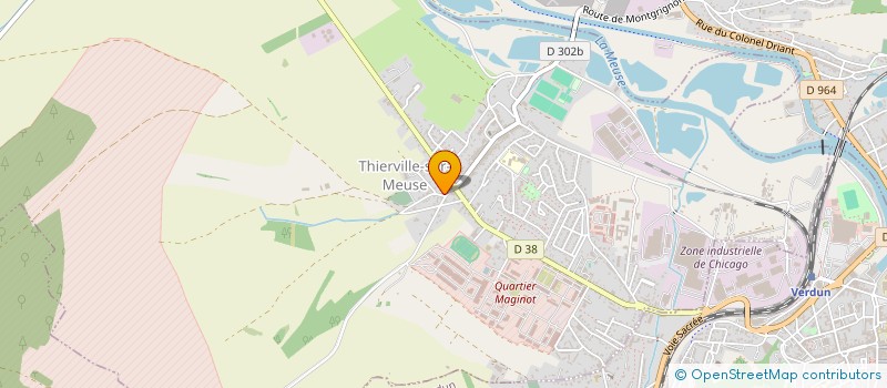localisation de l'entreprise NAMI  THIERVILLE-SUR-MEUSE