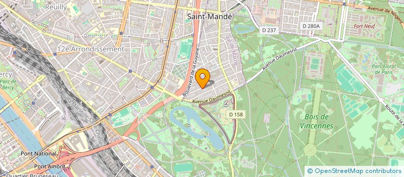 localisation de l'entreprise NAMILO DEVELOPPEMENT à SAINT-MANDE