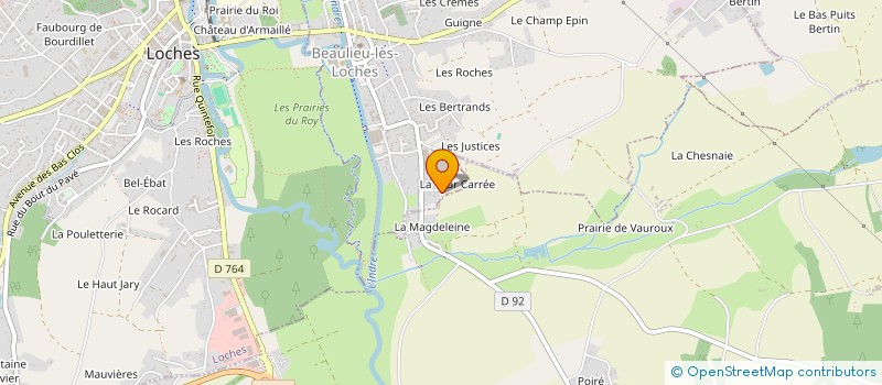 localisation de l'entreprise NAMIPA à PERRUSSON