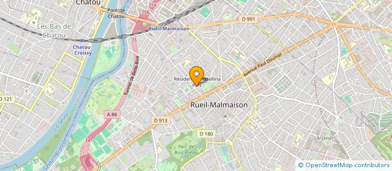 localisation de l'entreprise NAMMA CONSULTING  RUEIL-MALMAISON