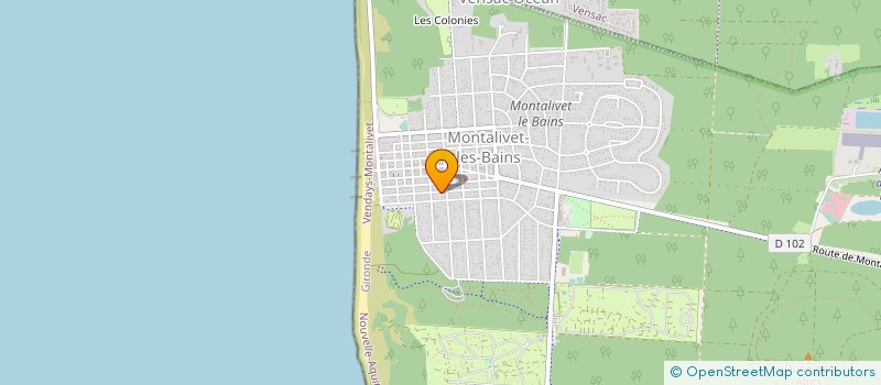 localisation de l'entreprise NAMMU  VENDAYS-MONTALIVET