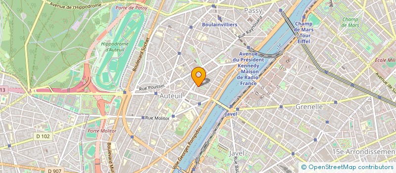 localisation de l'entreprise NAMOUIC  PARIS