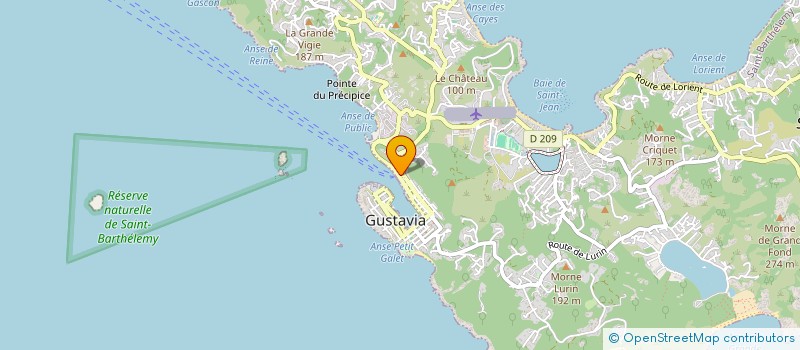 localisation de l'entreprise NAMSOU à SAINT BARTHELEMY