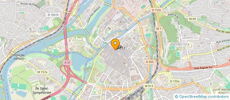 localisation de l'entreprise NAMUR FRANCE à METZ