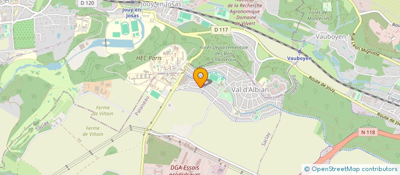 localisation de l'entreprise NAMY SCI  SACLAY