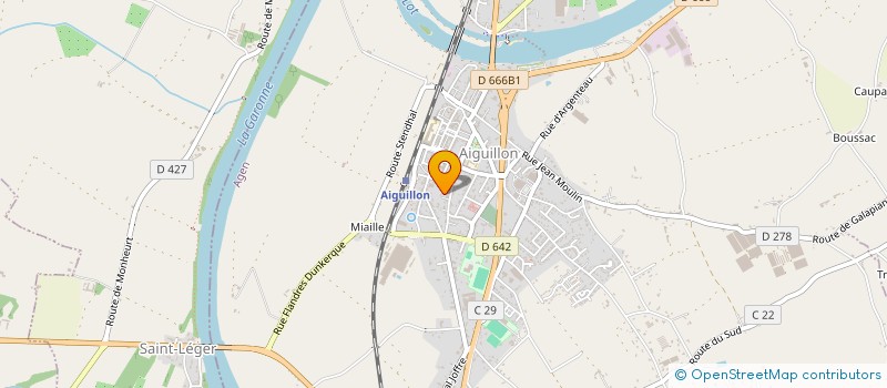 localisation de l'entreprise NAMYIA à AIGUILLON