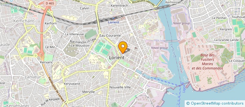 localisation de l'entreprise NAN  LORIENT