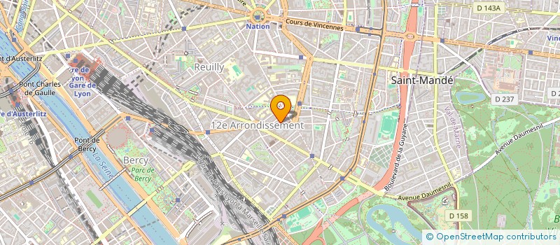 localisation de l'entreprise NANA  PARIS