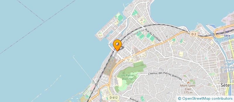 localisation de l'entreprise NANA  SETE