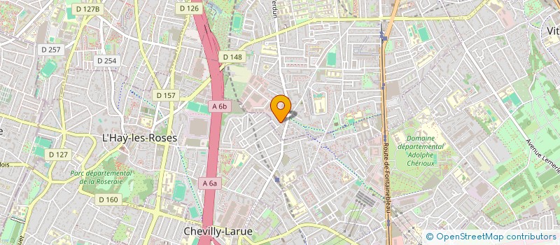 localisation de l'entreprise NANA  VILLEJUIF