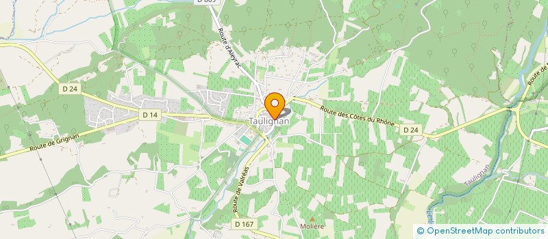 localisation de l'entreprise NANA  TAULIGNAN