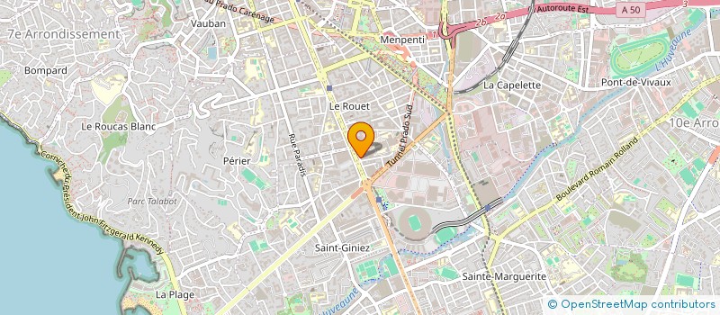 localisation de l'entreprise NANA  MARSEILLE