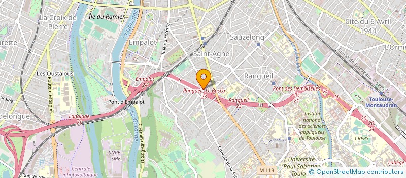 localisation de l'entreprise NANA BENZ à TOULOUSE