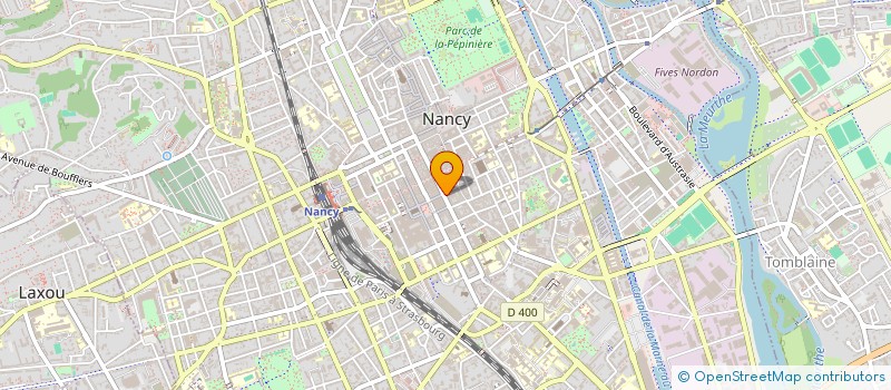 localisation de l'entreprise NANA MOVING à NANCY
