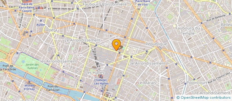 localisation de l'entreprise NANA SPORT à PARIS