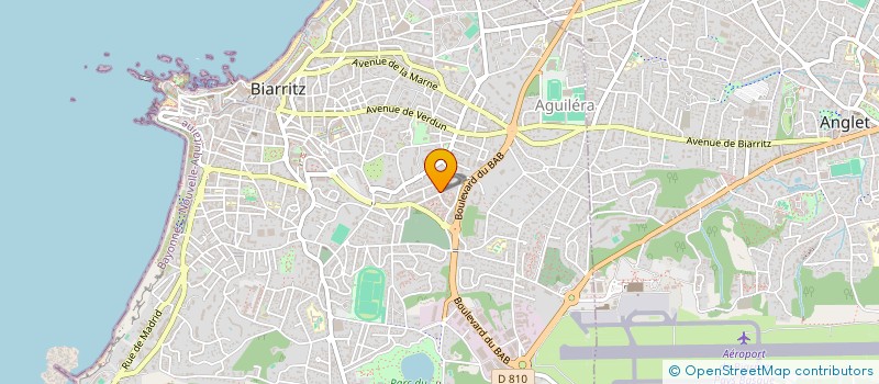 localisation de l'entreprise NANABAN  BIARRITZ