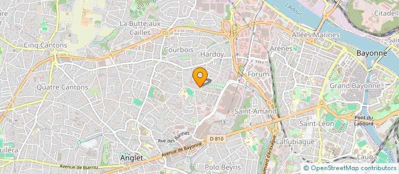 localisation de l'entreprise NANAI  ANGLET