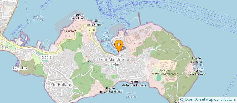 localisation de l'entreprise NANAJO  SAINT-MANDRIER-SUR-MER