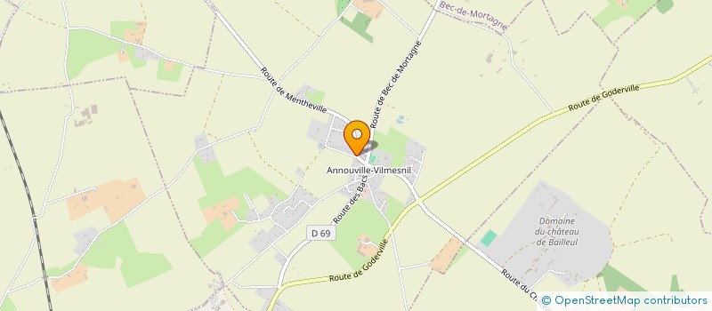 localisation de l'entreprise NANAMO  ANNOUVILLE-VILMESNIL