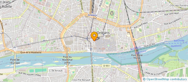 localisation de l'entreprise NANANI NANANARD à ORLEANS