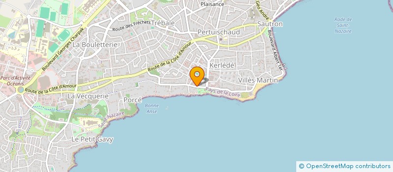 localisation de l'entreprise NANAS DE SEVILLA  SAINT-NAZAIRE