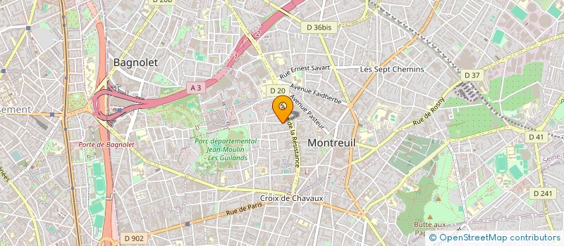 localisation de l'entreprise NANASI SERVICES  PARIS