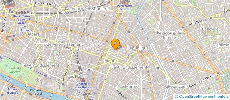 localisation de l'entreprise NANATEX  PARIS