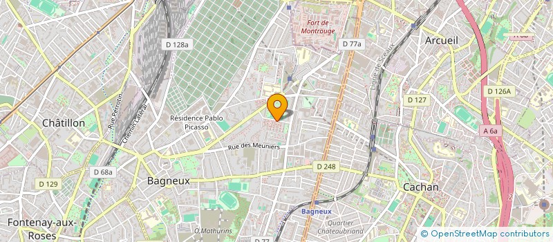 localisation de l'entreprise NANATSU  BAGNEUX