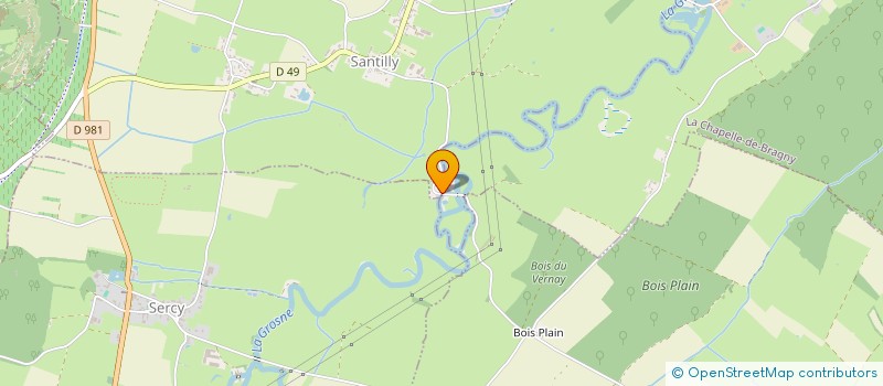 localisation de l'entreprise NANCEAU  SANTILLY