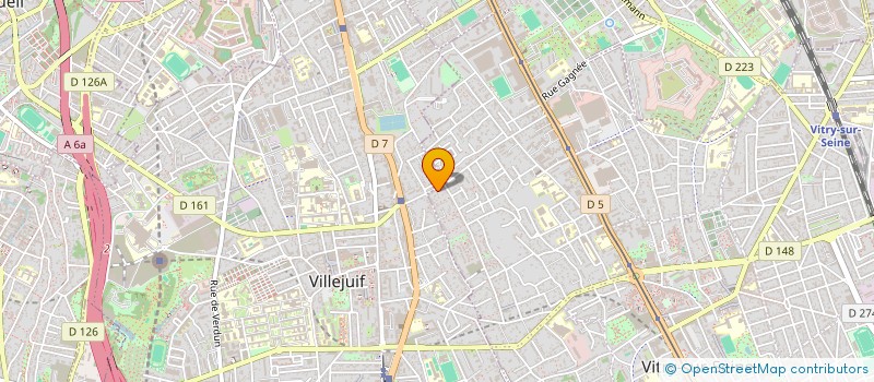 localisation de l'entreprise NANCO à VITRY-SUR-SEINE