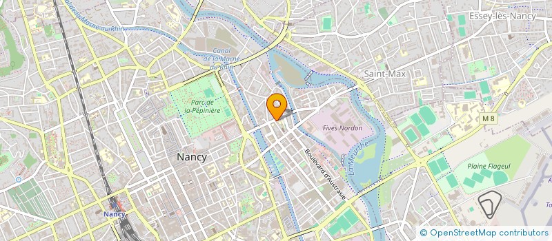 localisation de l'entreprise NANCY 55 à NANCY