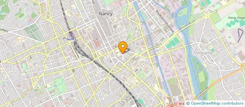 localisation de l'entreprise NANCY ATELIERS OUVERTS  NANCY