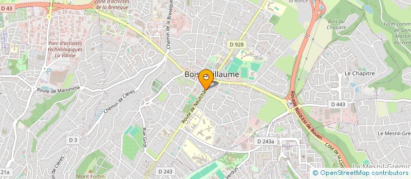 localisation de l'entreprise NANCY BERTREM IMMOBILIER à BOIS-GUILLAUME