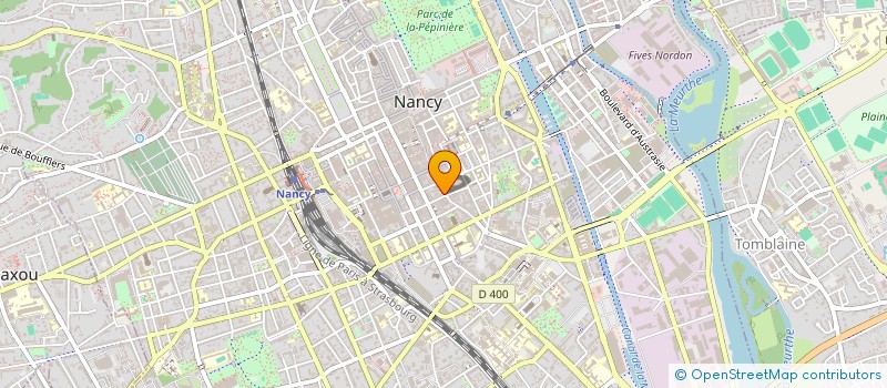 localisation de l'entreprise NANCY BLADING  NANCY