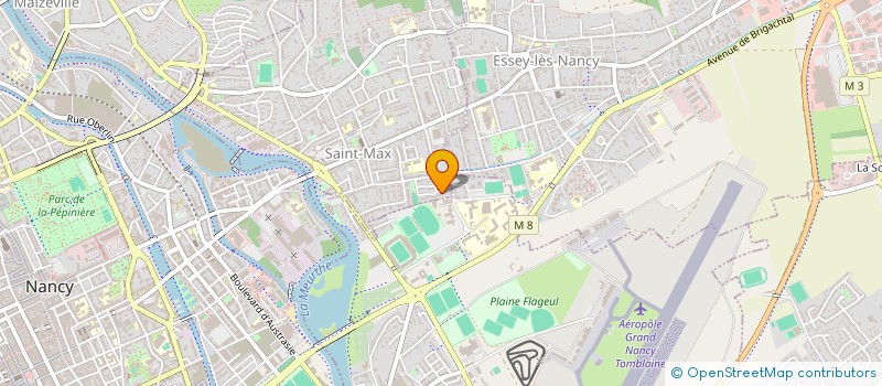 localisation de l'entreprise NANCY FIGHT ACADEMY  SAINT-MAX