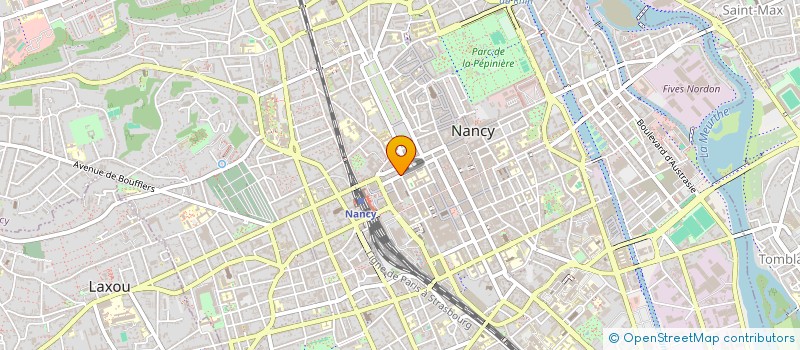 localisation de l'entreprise NANCY INITIATIVE à NANCY