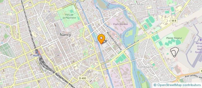 localisation de l'entreprise NANCY MAGIC BOWLING  NANCY