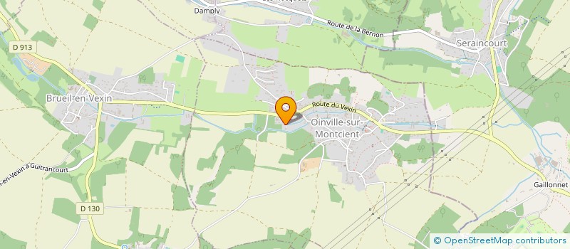 localisation de l'entreprise NANCY-MEULAN  OINVILLE-SUR-MONTCIENT