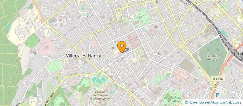 localisation de l'entreprise NANCY PAPYRUS à NANCY